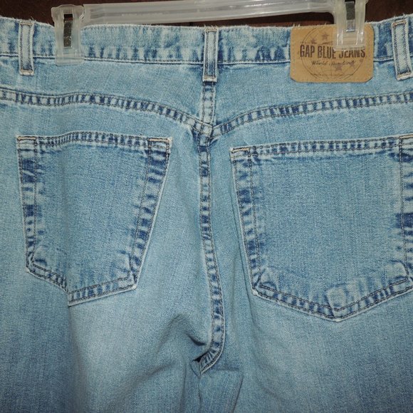 Vintage 90's GAP Button Fly Loose Fit Straight Leg Jeans - Picture 6 of 9